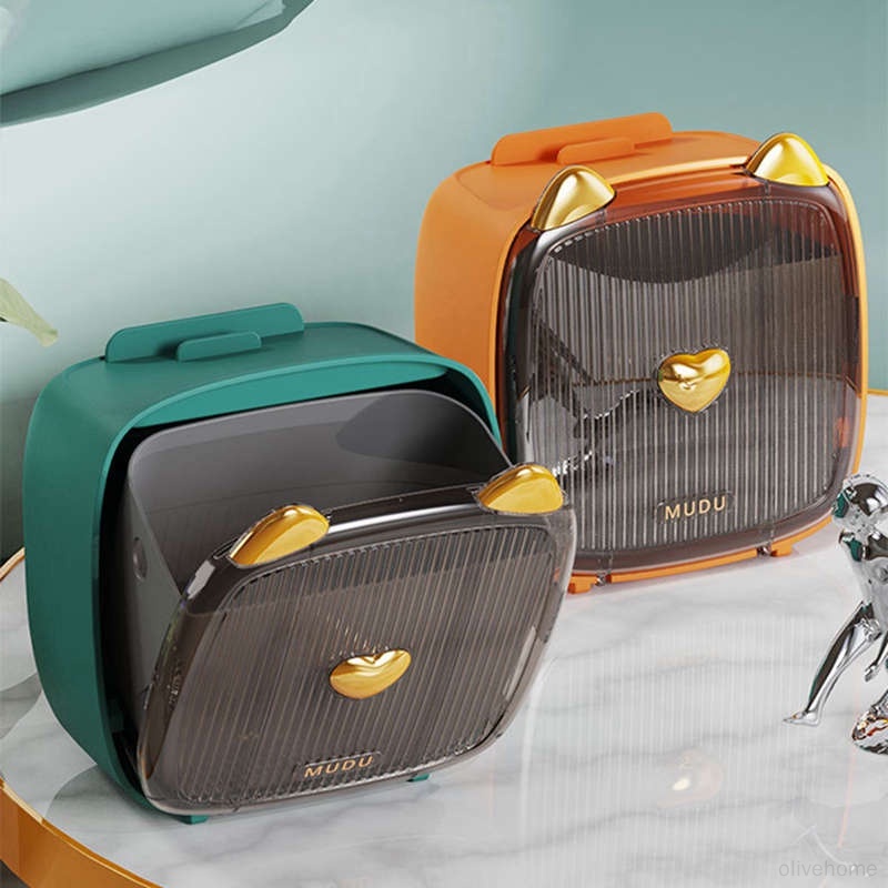 Portable Trash Cans Light Luxury Storage Anti-drop Durable Washable ...