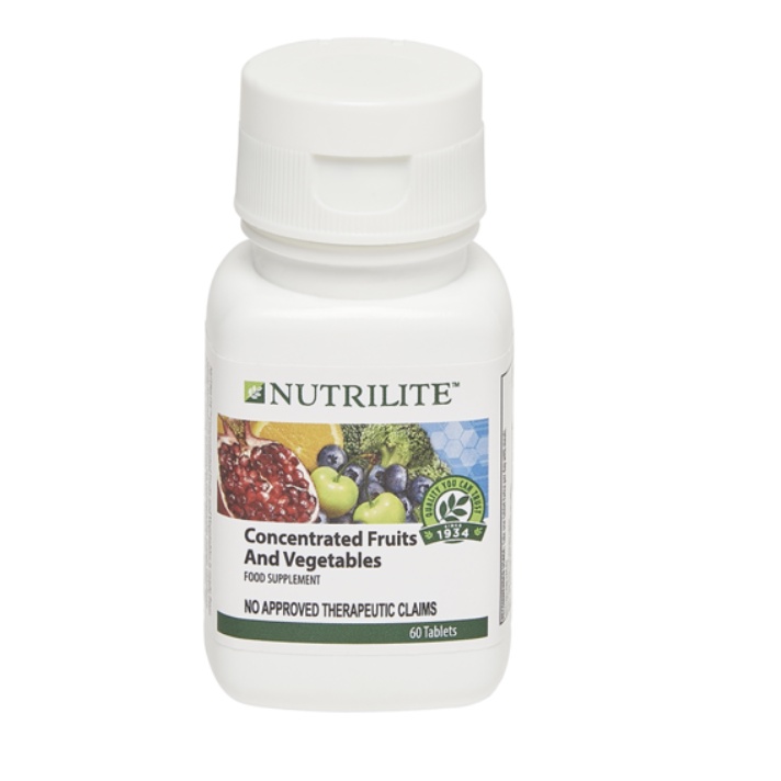 NUTRILITE Concentrated Fruits And Vegetables Tablet (60 Tablets ...