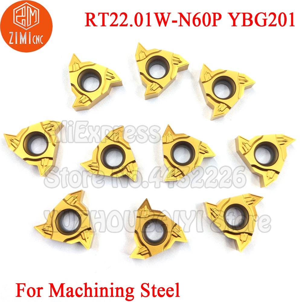 10pcs 22ER N60 RT22.01W-N60P YBG201 RT22.01W N60P thread cutting for ...