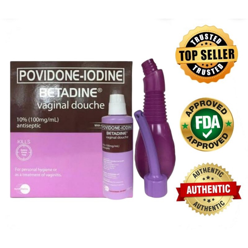 BETADINE, POVIDONEIODINE, PERSONAL HYGIENE V. DOUCHE KIT☆ Shopee