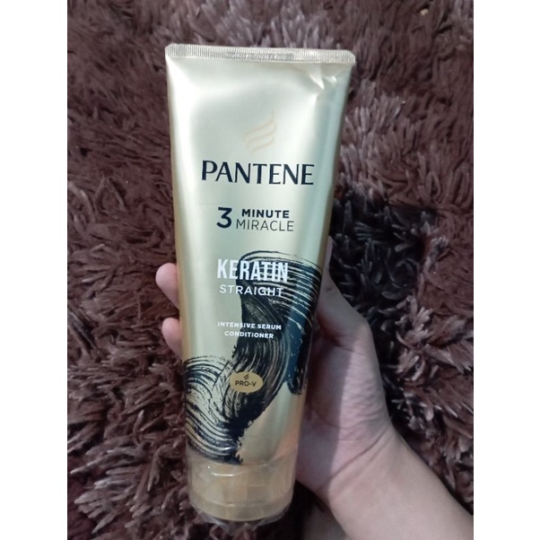 Pantene 3minute Miracle Keratin Straight Intensive Serum Conditioner 300ml Shopee Philippines 2188