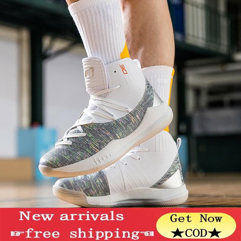 COD fast shipping New NBA Stephen Curry 5 high cut Sports Shoes