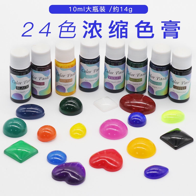 Epoxy Resin Color Paste Pigment AB Resin Concentrated Handicraft ...