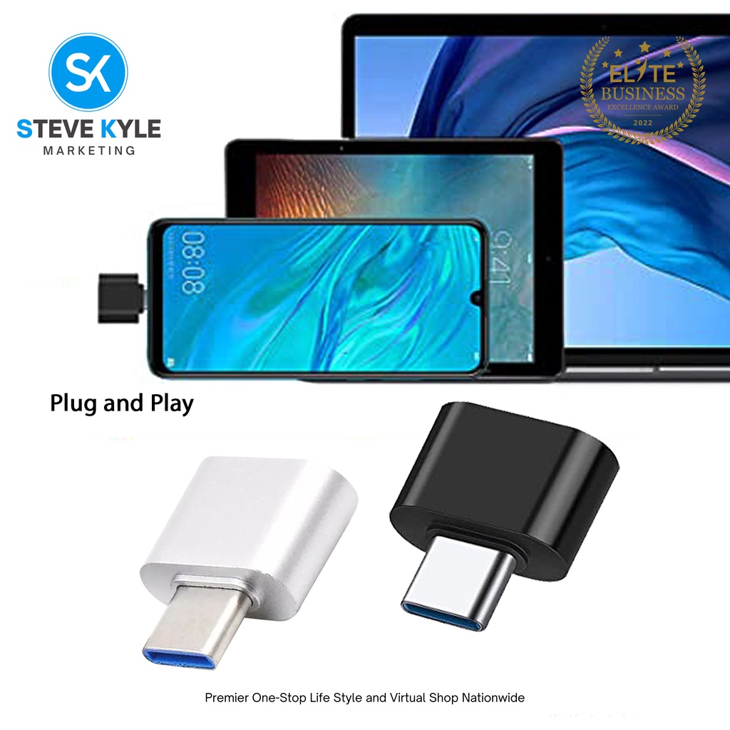 OTG Adapter TypeC to USB Card Reader U Disk Converter for Apple