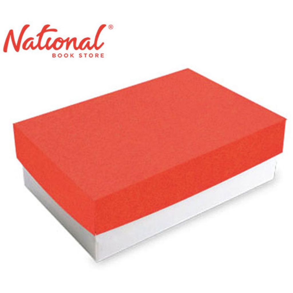 BossBox Plain Colored Gift Box 5S Coral R2 6x9x3 inches inches 3028560 ...