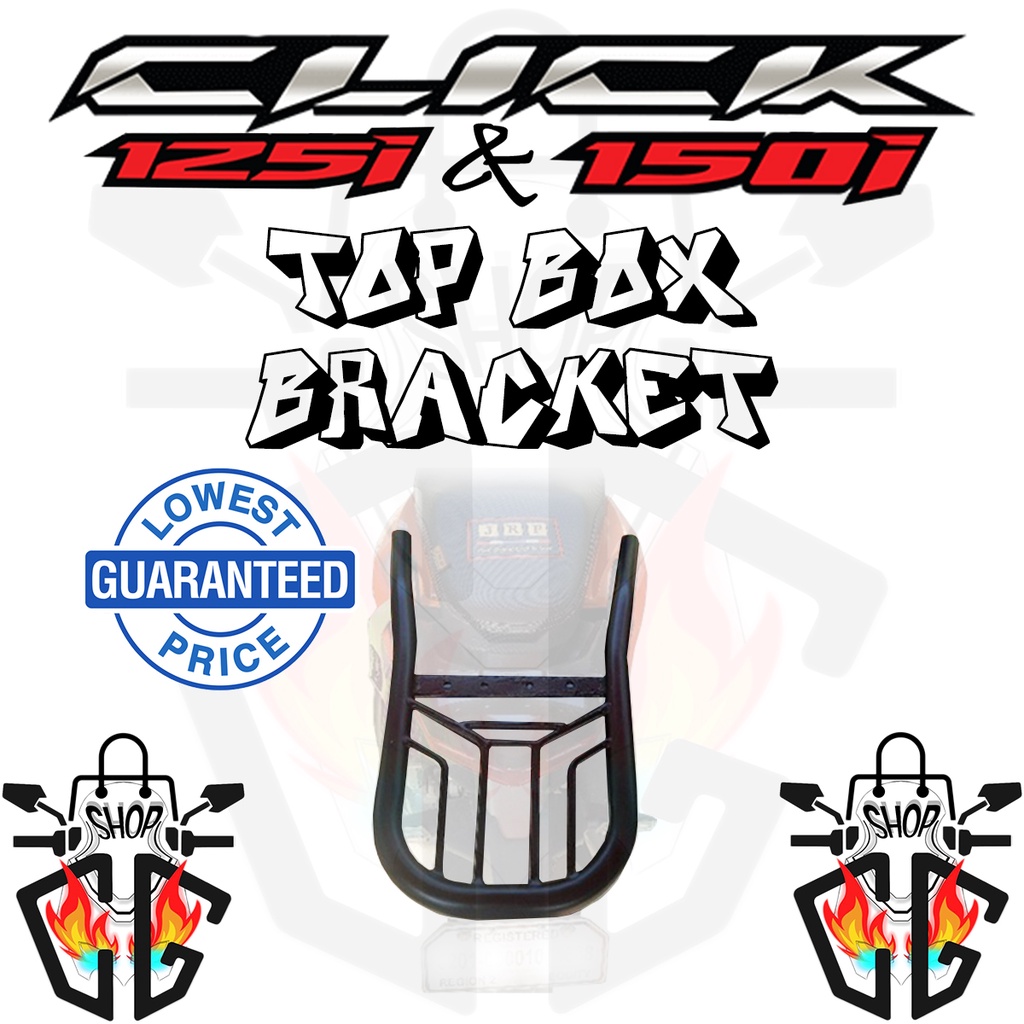 HONDA CLICK 125i & 150i - Top Box Bracket Heavy Duty COD | Shopee ...