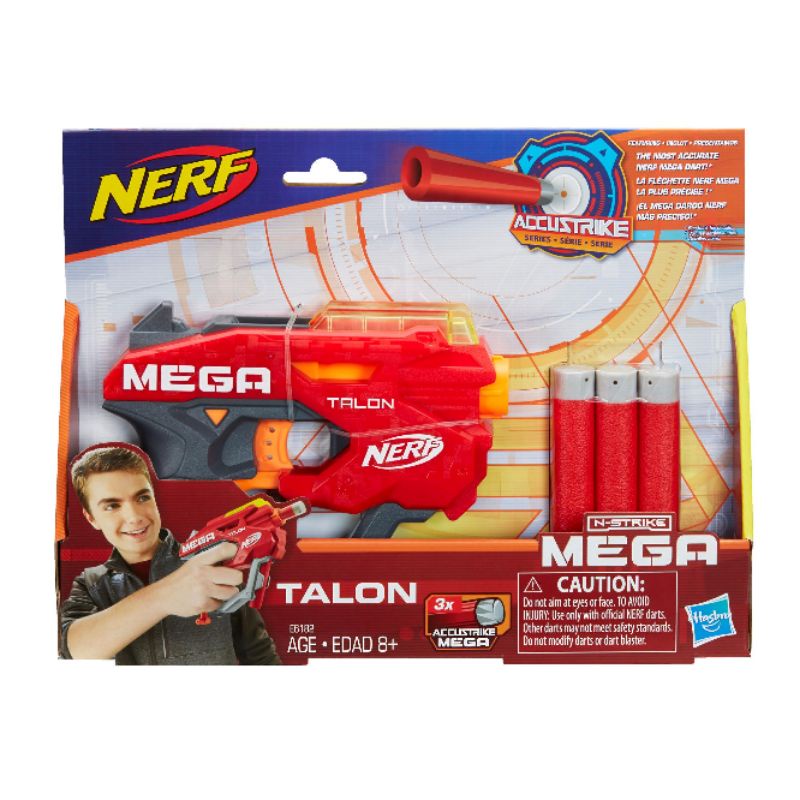Nerf N-strike Mega Tri-Break, Includes 3 Nerf Mega WhIstler darts, Ages 8+