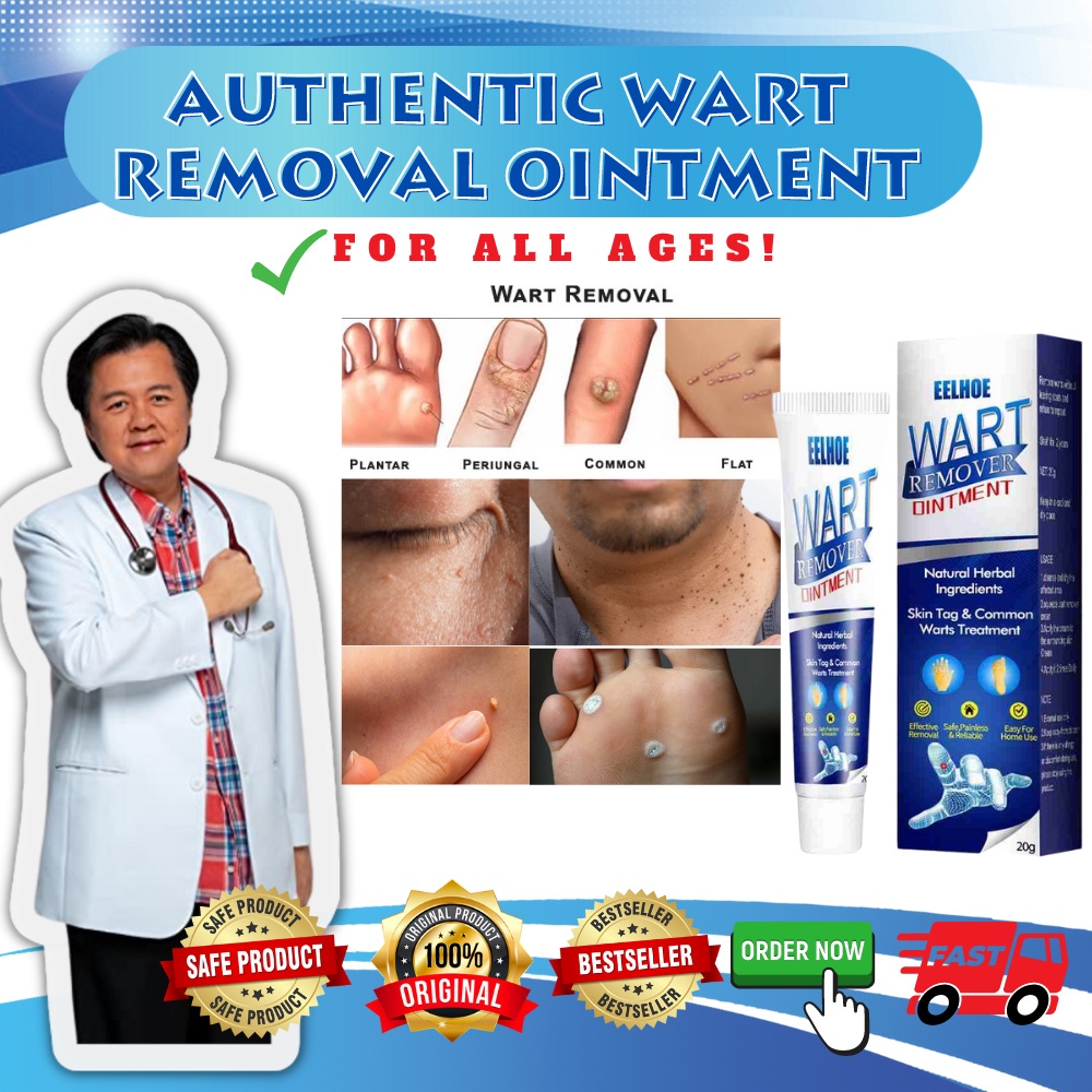 ♢Warts Remover ORIGINAL Cream Wart Removal Ointment Kulugo Skin Tags Mole Remover Corn Plantar