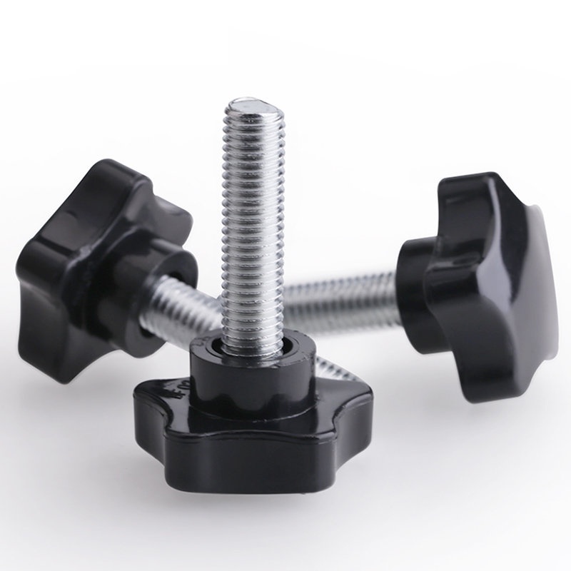 Handle five-star knob screw shape plastic belt handle bolt plastic ...