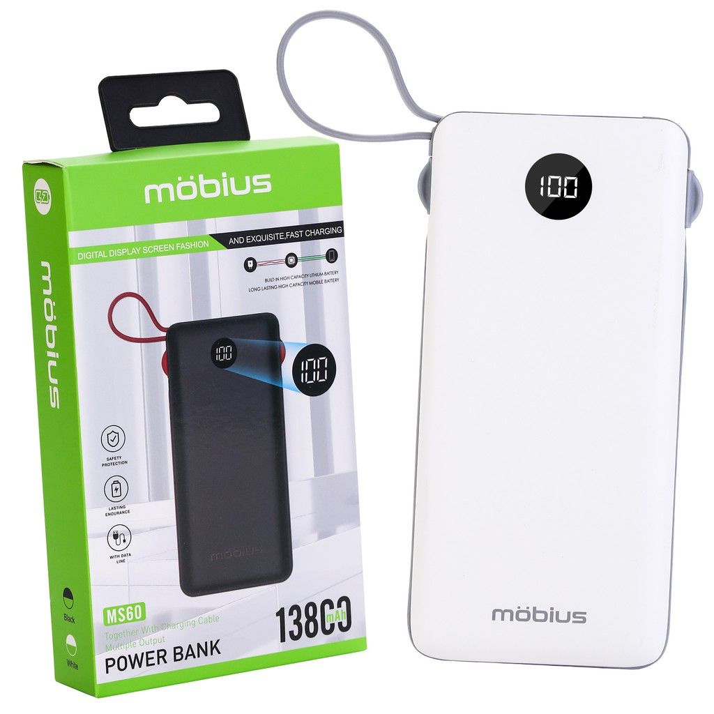 Mobius 138000mAh powerbank (2 USB port Output) | Shopee Philippines