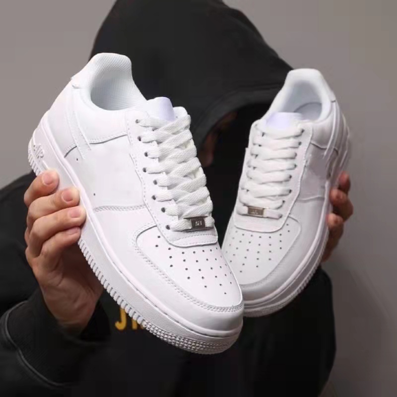 Fashion low-cut airForce1 Rubbershoes men and women's#1177# | Shopee ...