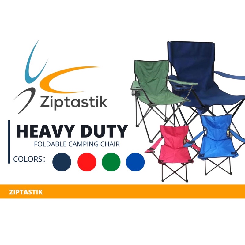 Heavy Duty Foldable Camping Chair Shopee Philippines