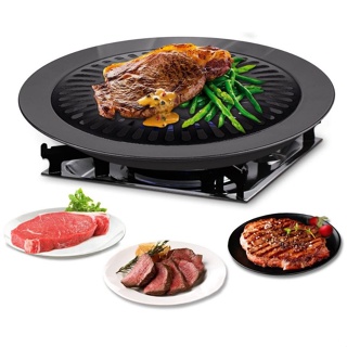 Sangyupsal Grill Set KOREAN SMOKELESS BBQ PAN IN STOVE PARTY SET Grill Griller Grill