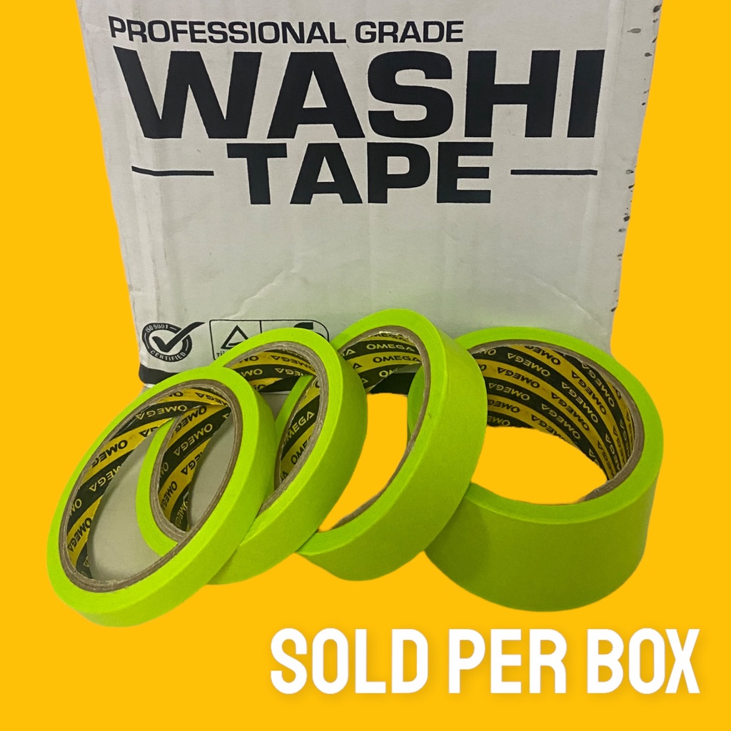 Washi Tape (Available all Sizes) for Automotive/ Painter Tape X Sold
