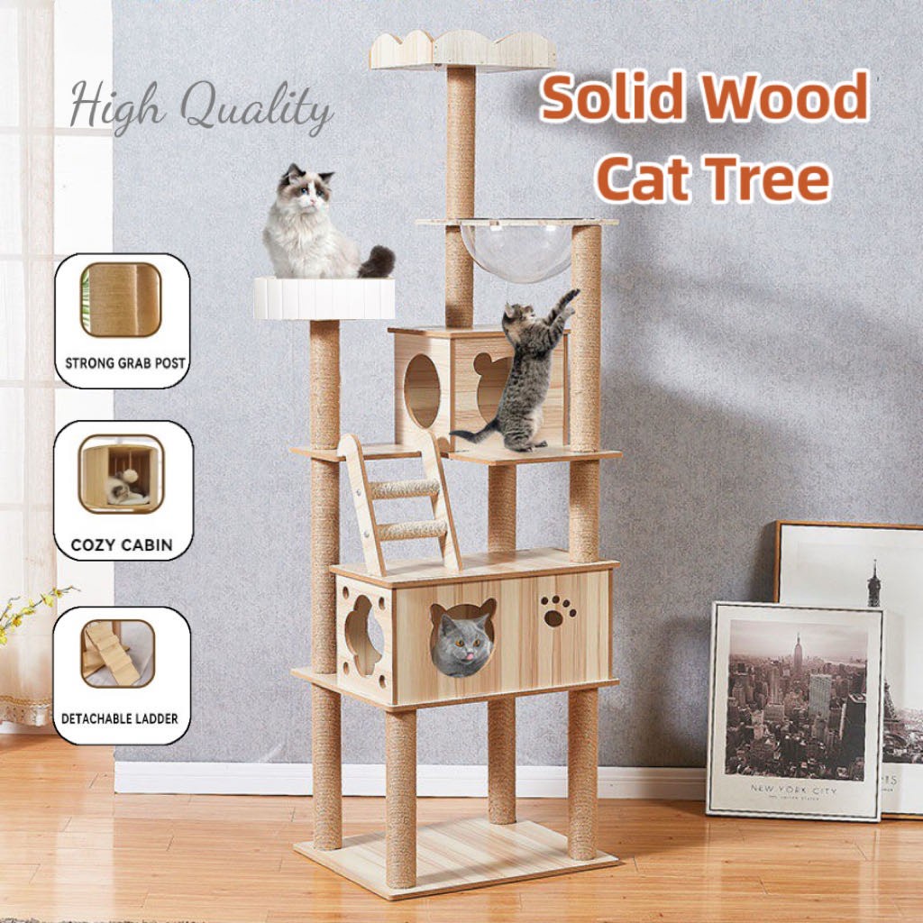 Organic cat hot sale tree