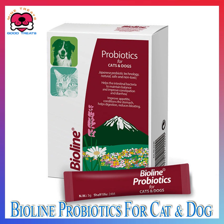 Bioline Probiotics Energy Activated Appetizer for Dogs & Cats 3g (10