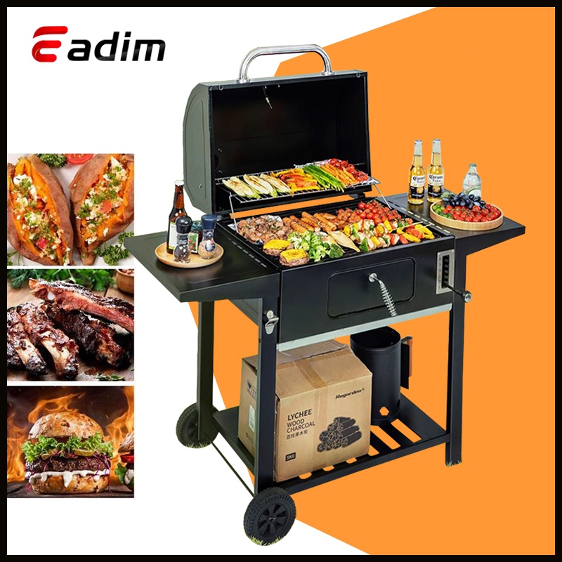 [NEW] Outdoor BBQ Grill Charcoal Stove BBQ Griller Cooking Oven