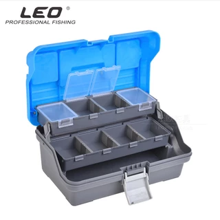 Double-layer Fishing Tackle Box Big Fishing Tool Box Multi-function  Thickened Fishing Rod Lure Storage Sea Goods For Fishing