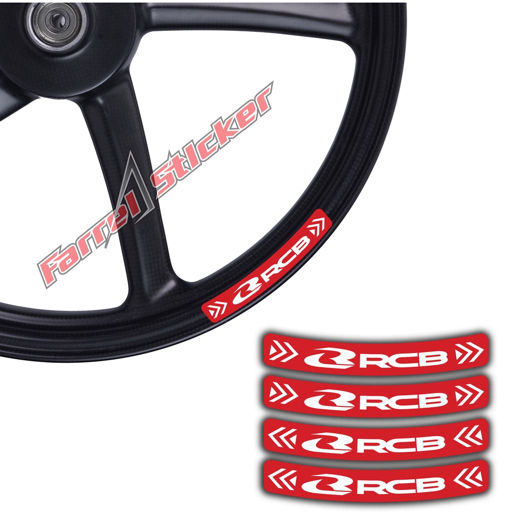 Rcb Rim Sticker Racing Boy Printcut Rim Sticker Shopee Philippines