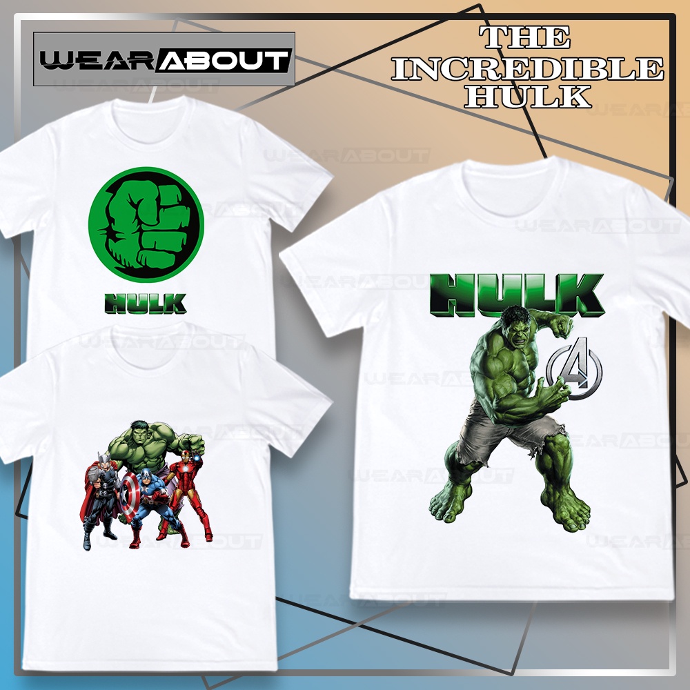T-shirt Garçon The Incredible Hulk Taille 10-12 - Manches Longues, Couleur Gris/Noir - Occasion Très Bon État