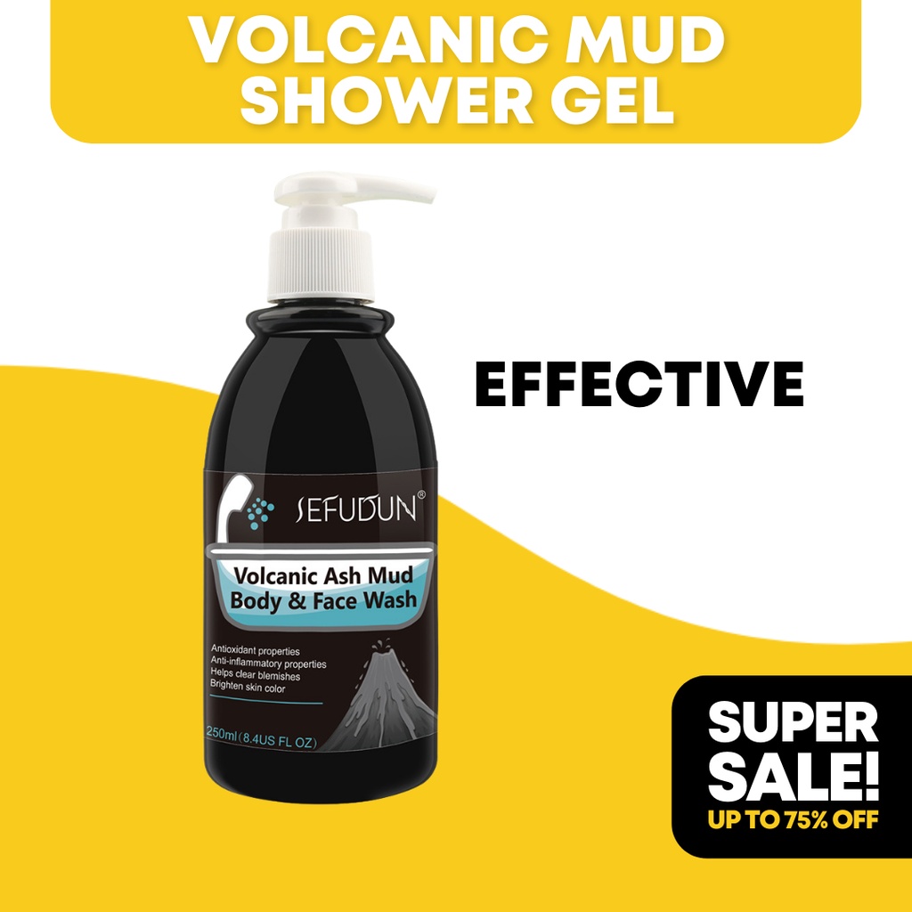 Original and Authentic Sefudun Volcanic Mud Shower Gel Shopee Philippines