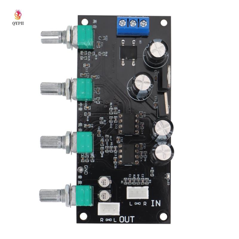 NE5532 Amplifier Tone Preamp Board Treble Bass Midrange Volume Tone ...