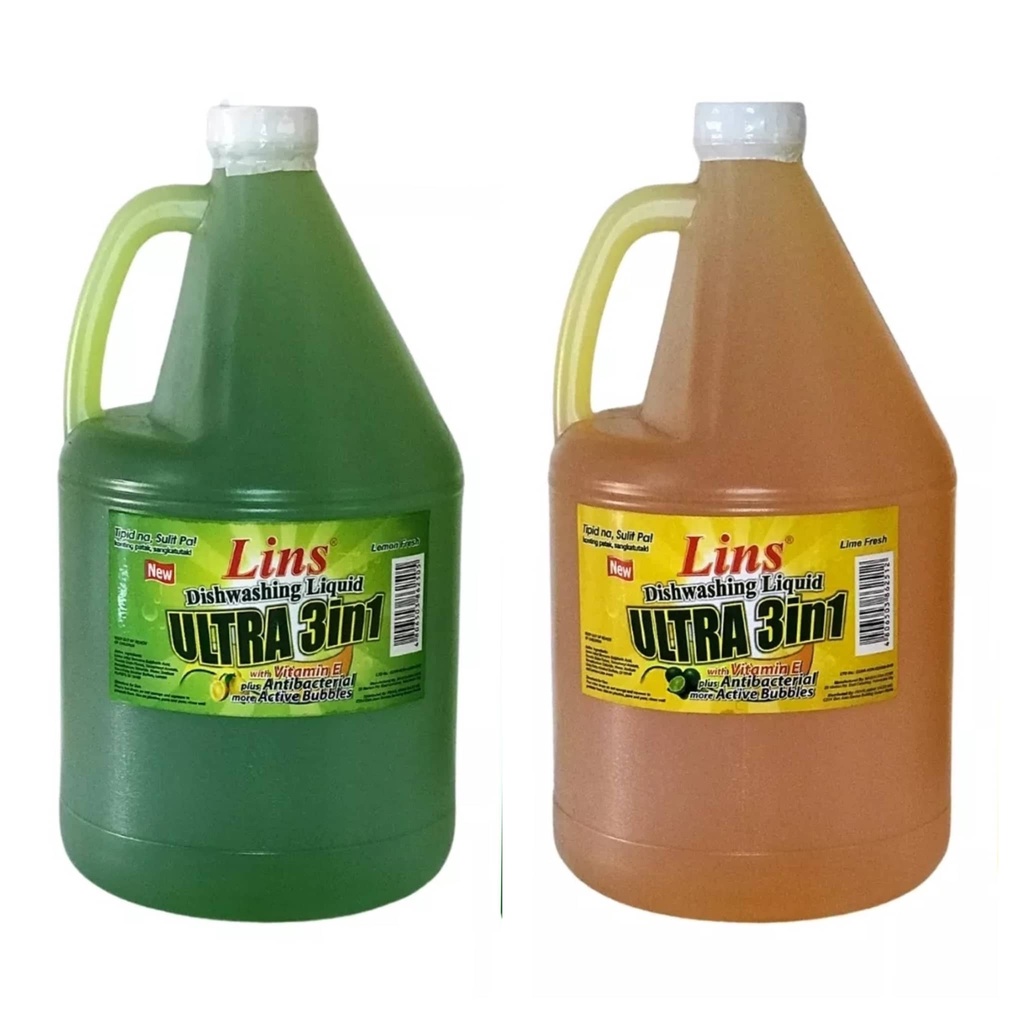 Lins Premium Ultra 3 in 1Dishwashing Liquid/ Powerclean Dishwashing