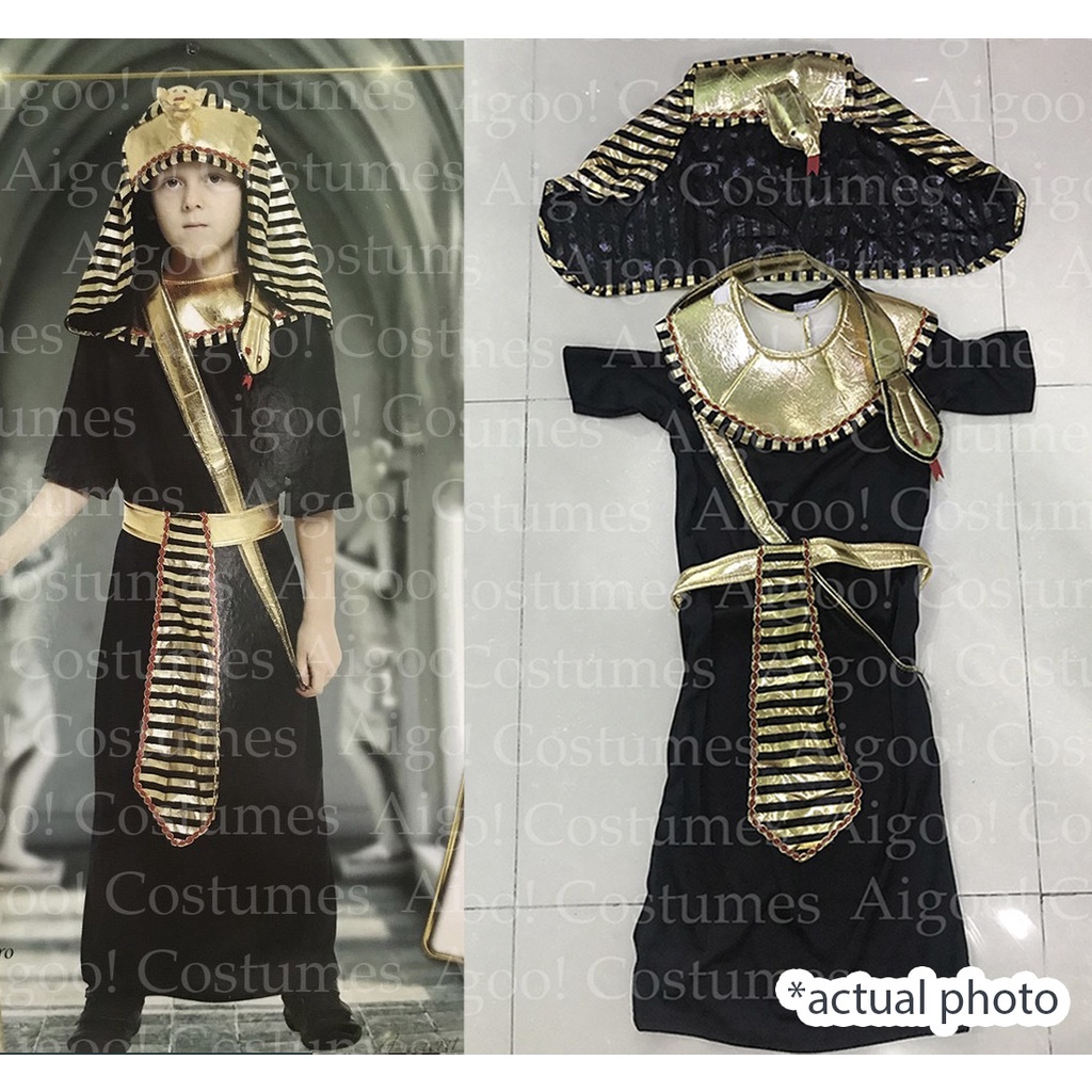 United Nations Costume Egypt Boy Egyptian Pharaoh Costume for Kids UN