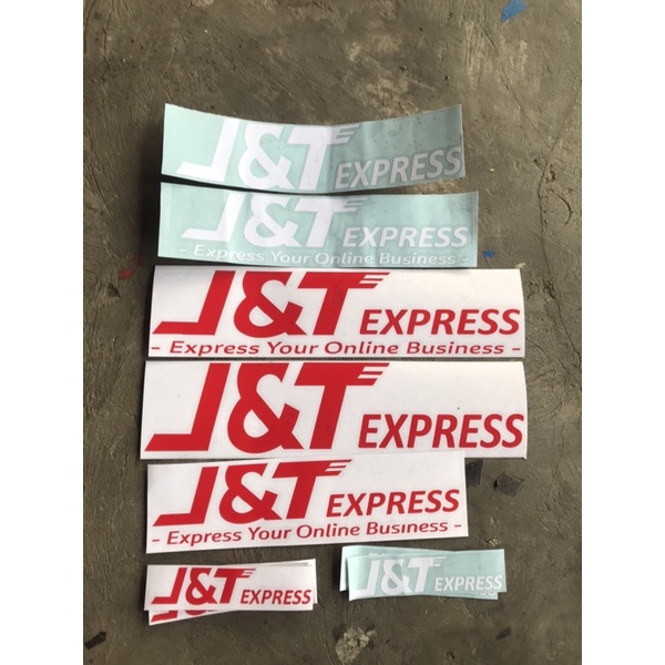 Cutting Sticker Jnt J&T Express Sticker Shopee Philippines