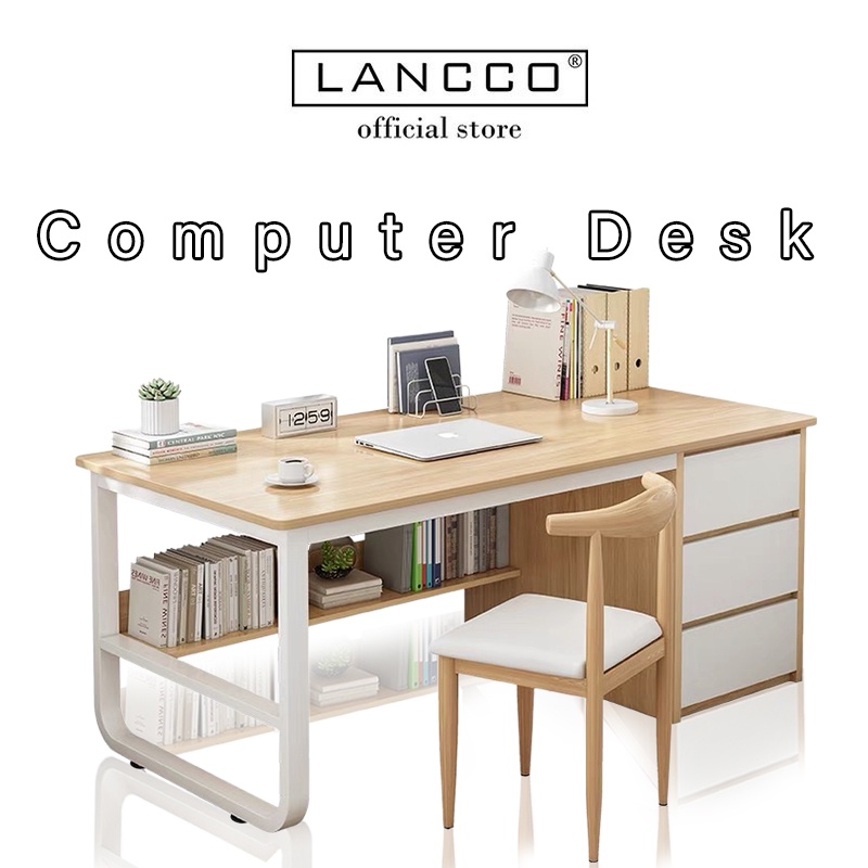 Writing Desk Computer Desk PC Laptop Table Workstation Study Home ...