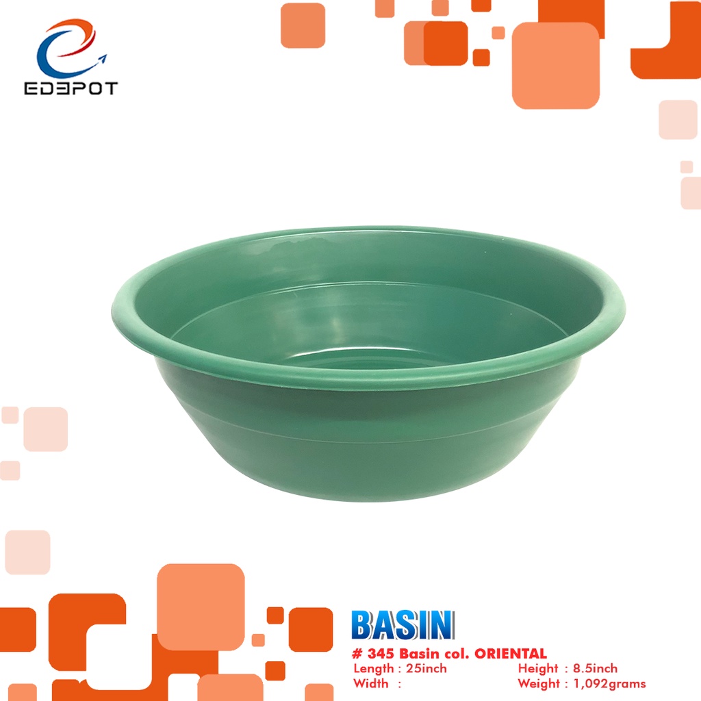 Multipurpose Heavy Duty Plastic Basin Palangana Palanggana Batya Mixing 