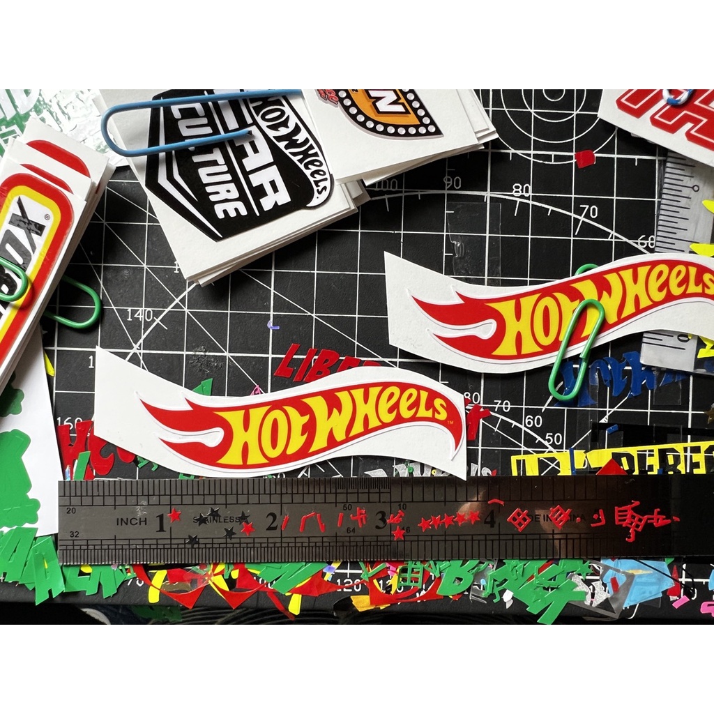 hot wheels sticker collections (printed) Shopee Philippines