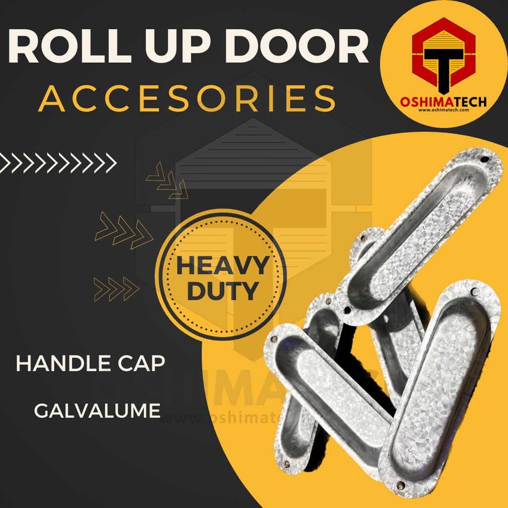Roll Up Door Handle Cap Galvalume (5pcs) | Shopee Philippines