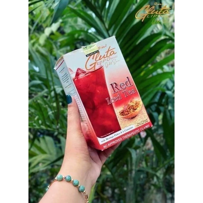 gluta lipo red iced tea Shopee Philippines