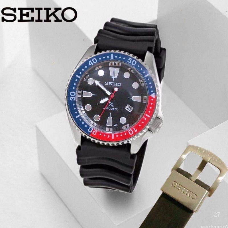 Seiko Divers Automatic Japan Movement Waterproof Watch with Day