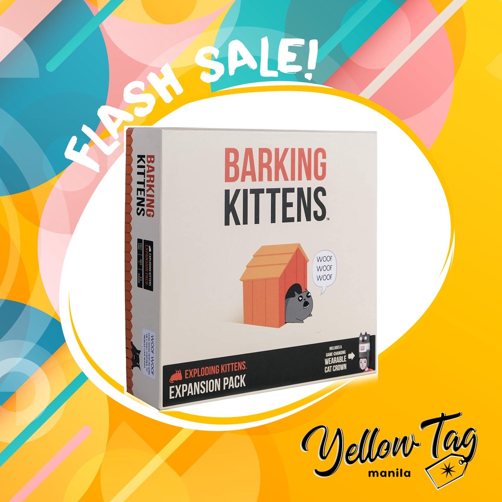 Barking Kittens This is The Third Expansion of Exploding Kittens Card