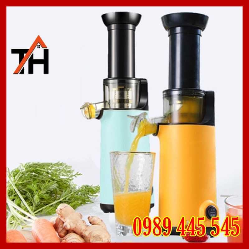 Slow Juicer Fruit and Vegetable Juicer Compact and Convenient