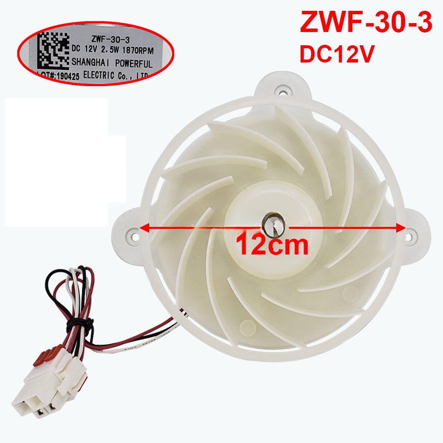 Samsung Refrigerator Fan Motor Condensing Hot DA3100287C Dc Cooling