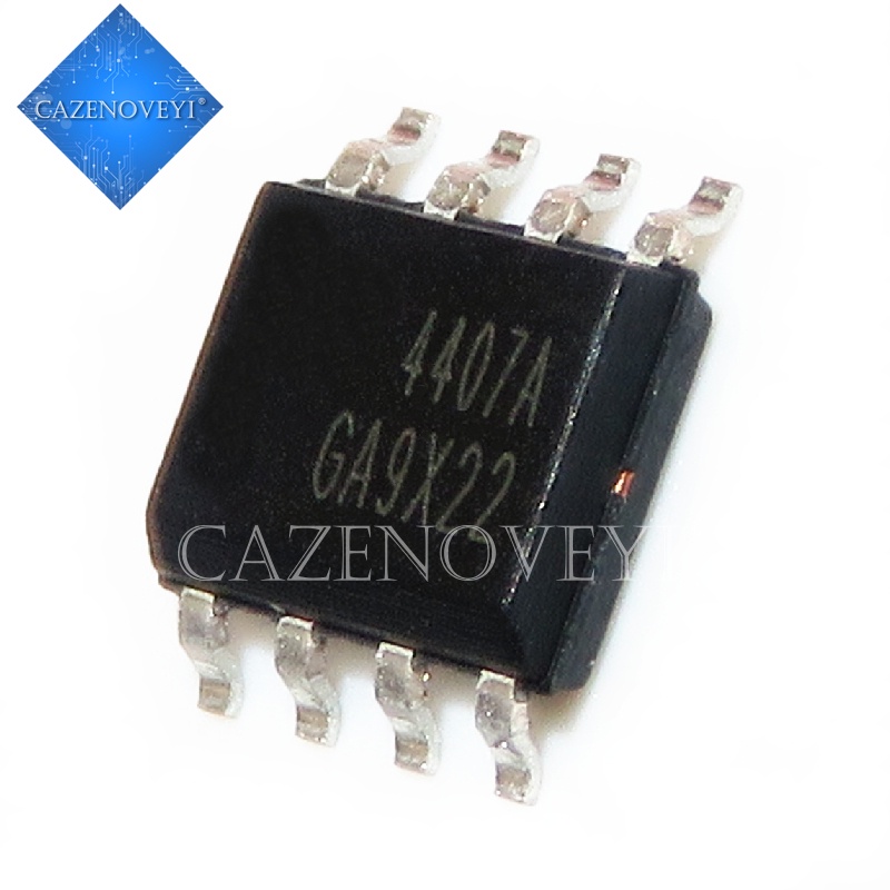 10 PCS AO4407AL AO4407A AO4407 4407A 4407 SOP8 30V 12A P-Channel MOSFET ...