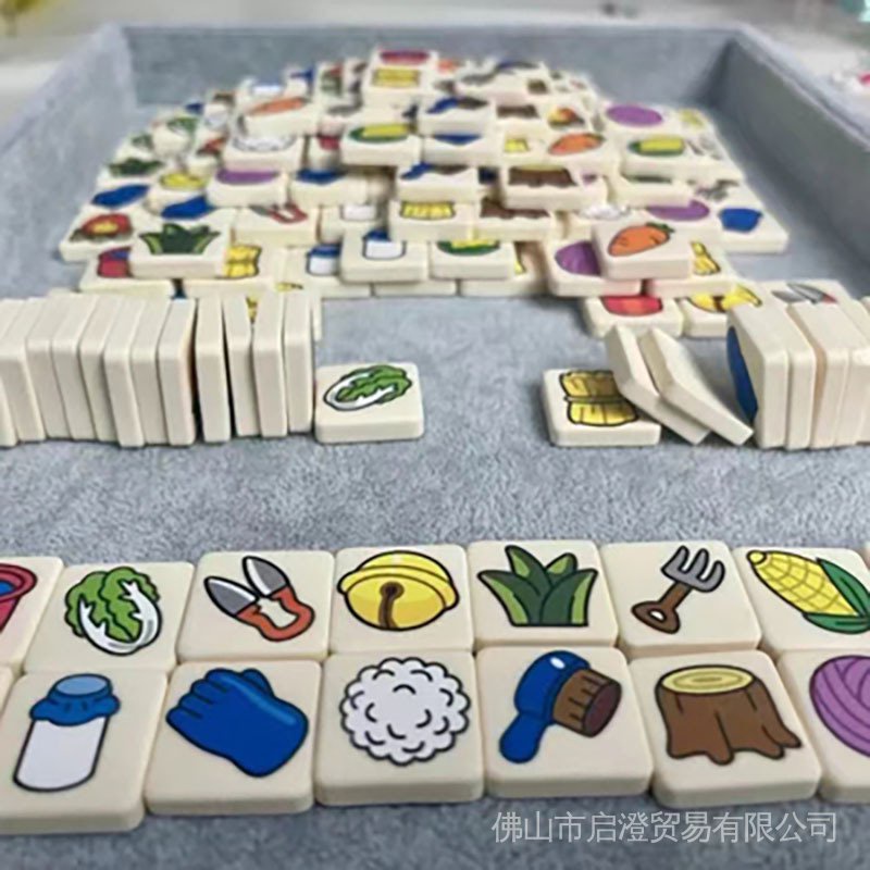 Sheep Mahjong Board Game Card Merchandise Solitaire Leisure Party ...