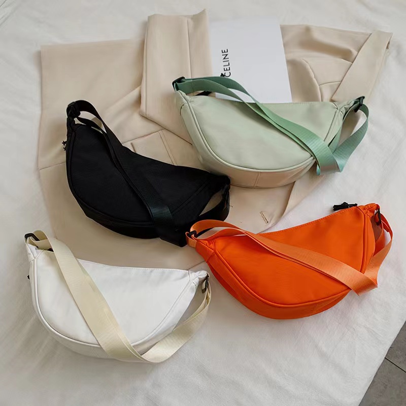 Korean Soft PU Leather Shoulder Bag Fashion Messenger Bag Women canvas