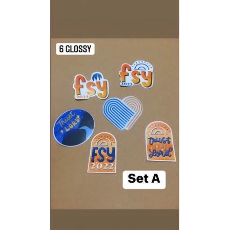 LDS merch: FSY 2022 Vinyl Sticker Pack Tumbler Stickers Waterproof ...