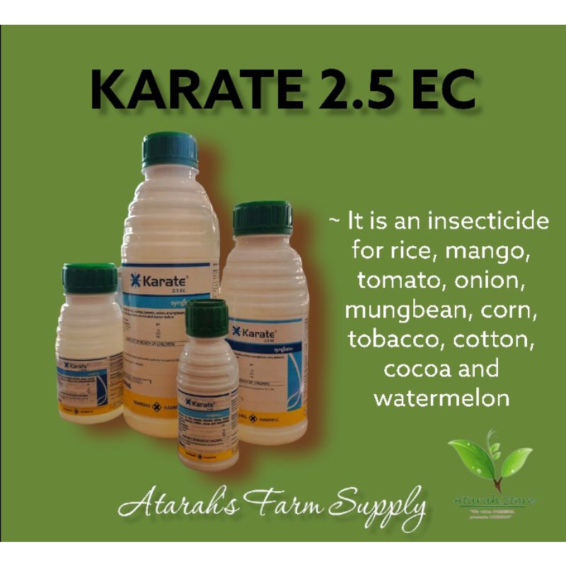 KARATE 2.5EC Insecticide (1L) | Shopee Philippines