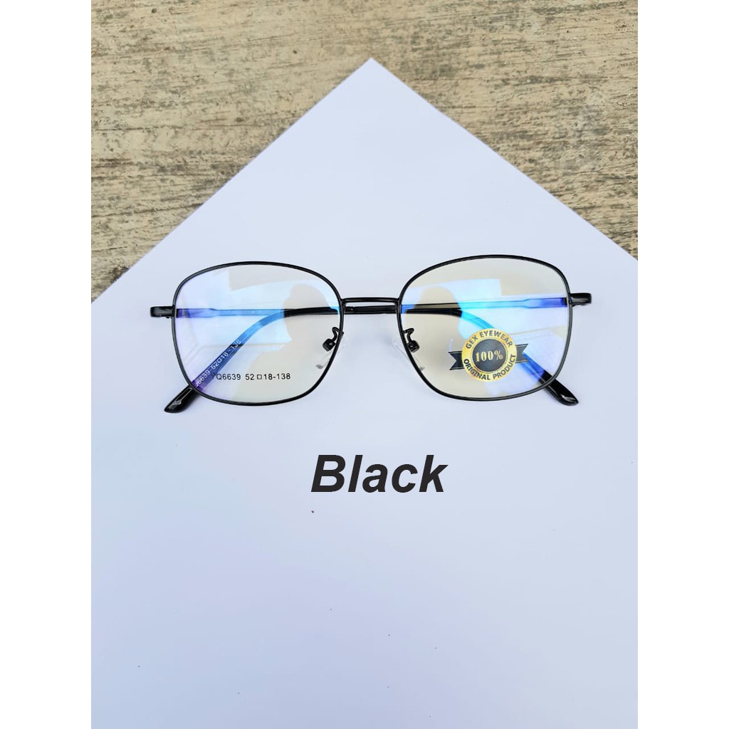 Anti Radiation Photochromic Eye Glasses For Women Men Replaceable Lens Computer Blue Light 5318