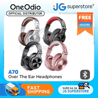 Oneodio A70 Fusion Wired + Wireless Bluetooth 5.2 Headphones For Phone With  Mic Over Ear Studio DJ Headphone Recording Headset