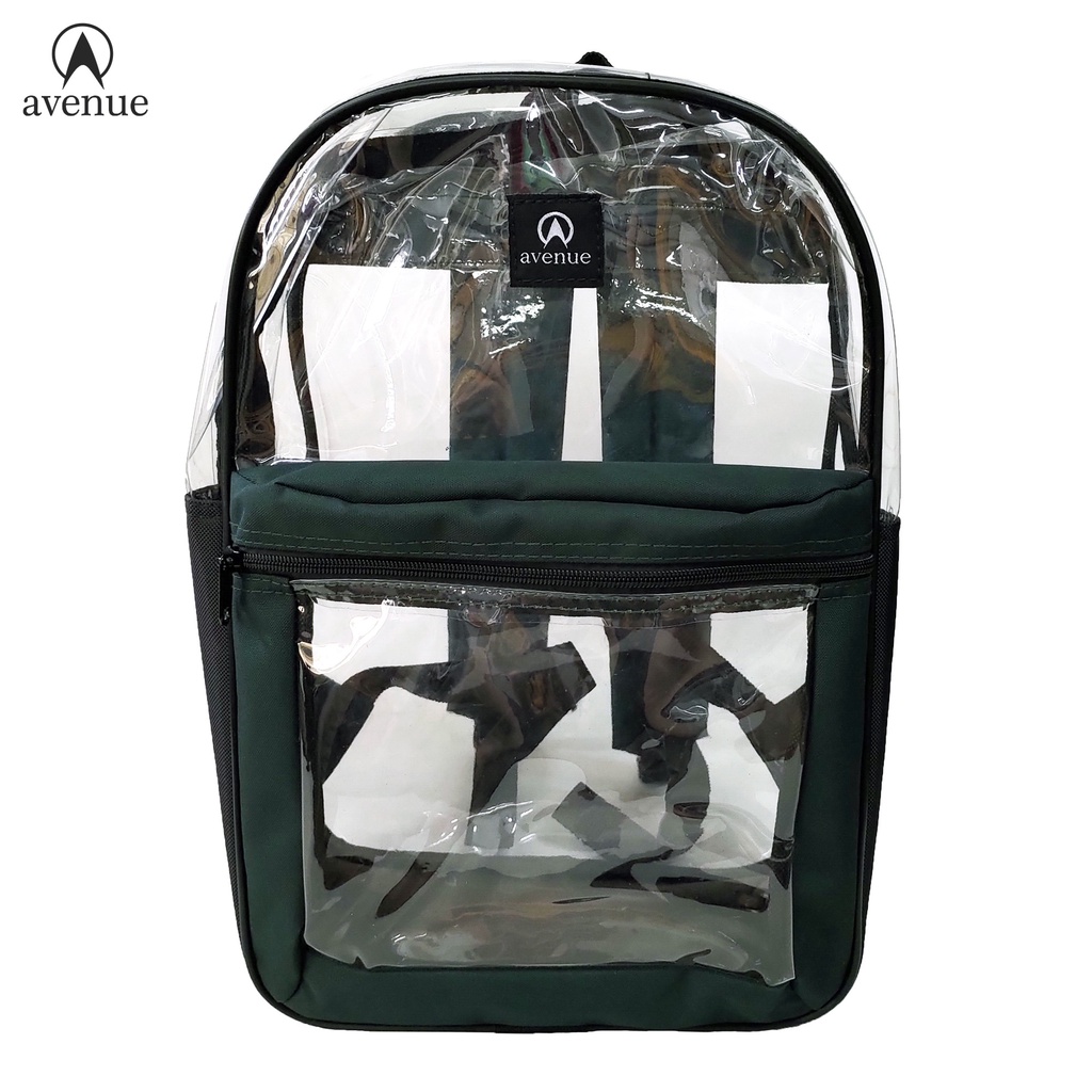 Avenue 3418 Transparent PVC Clear Laptop Backpack Thick Plastic Bag Direct Supplier Shopee Philippines