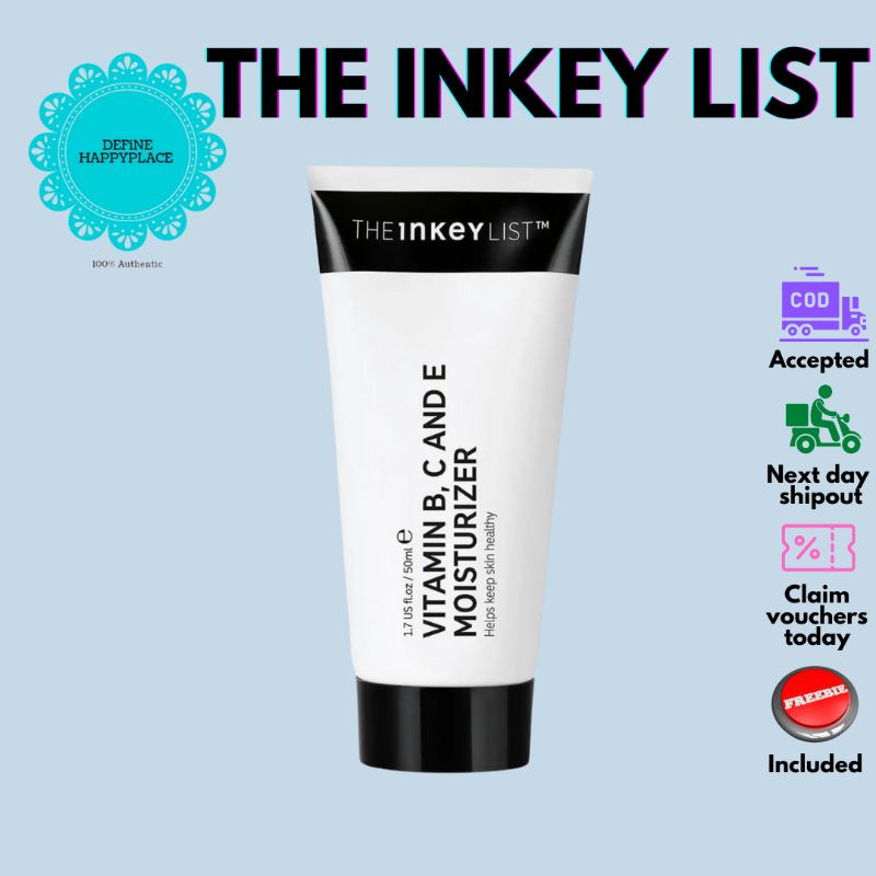 THE INKEY LIST Vitamin B, C and E Moisturizer 50 ml Shopee Philippines