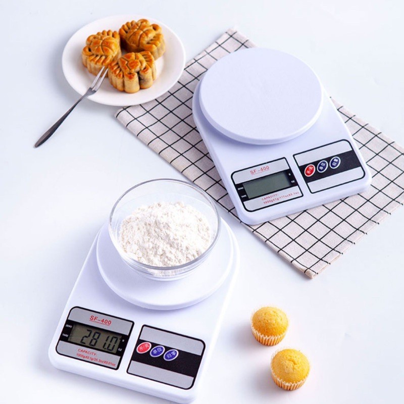 Electronic Kitchen Scale Sf 400 Digital Weighing Scale 5kg Shopee