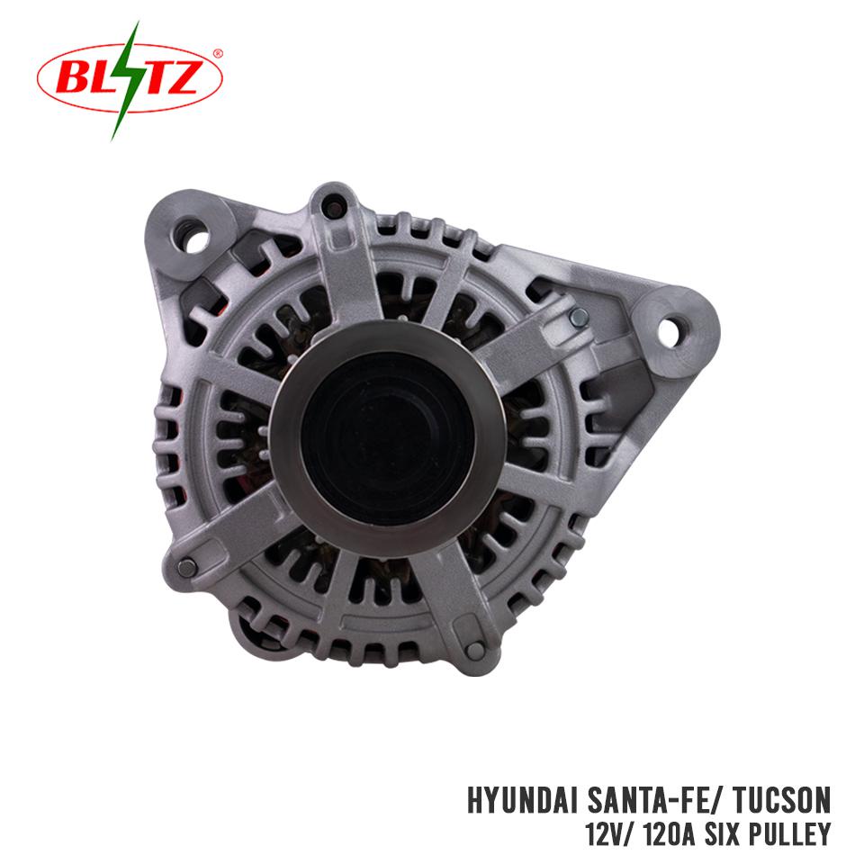 BLITZ ALTERNATOR ASSEMBLY /HYUNDAI SANTA-FE/TUCSON / 12V/120A /SIX ...