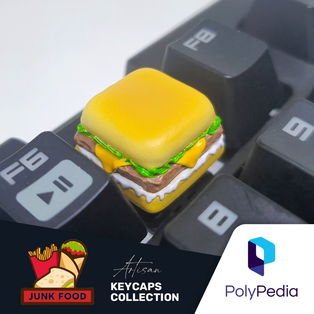 Burger Junk Food Artisan Keycap / Keycaps | Shopee Philippines